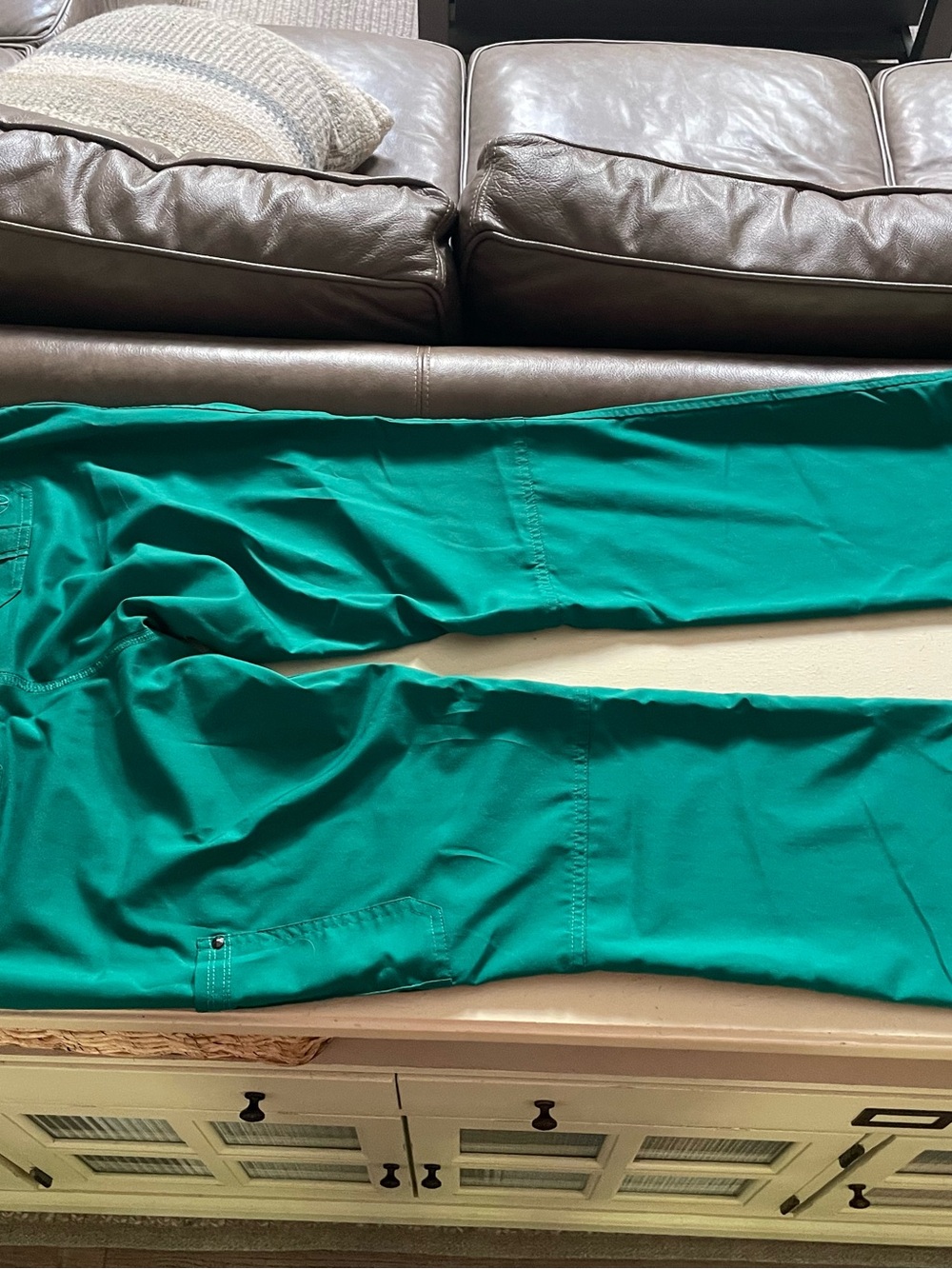 healing hands Teal Green Women's Track Pants